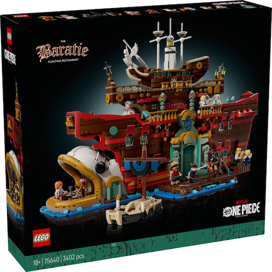 LEGO Building Blocks One Piece - The Baratie Floating Restaurant for 18+ Years 3402 Pieces