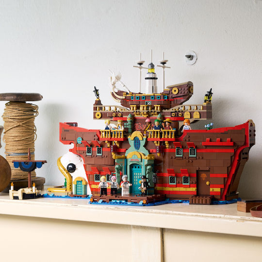 LEGO Building Blocks One Piece - The Baratie Floating Restaurant for 18+ Years 3402 Pieces