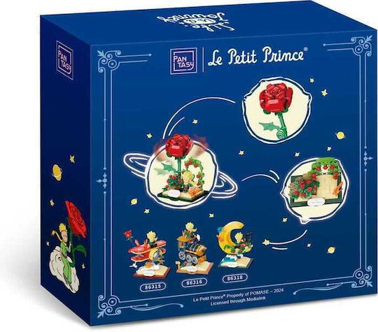 Pantasy Bausteine The Little Prince - Starry Ride Rose für 6+ Jahre 196Stück