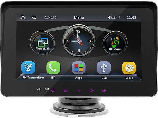 7-Zoll Multimedia-Bildschirm Für Dashboard Auto Mit Apple CarPlay Android Auto GPS