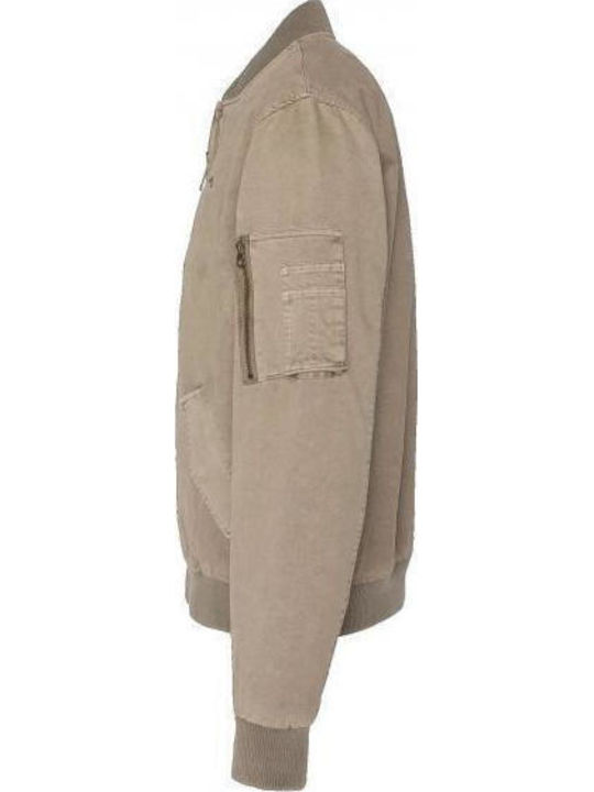 Μπουφάν Bomber Taupe