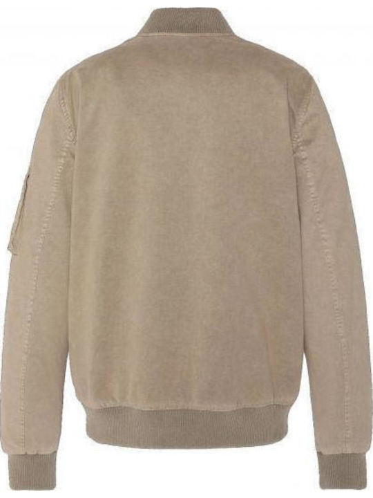 Μπουφάν Bomber Taupe