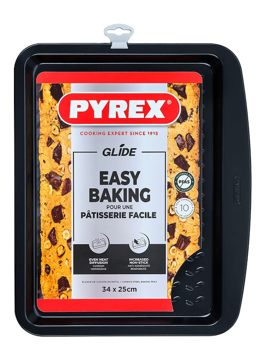 Pyrex Ταψί Ορθογώνιο Αλουμινίου με Αντικολλητική Επίστρωση 25x34cm