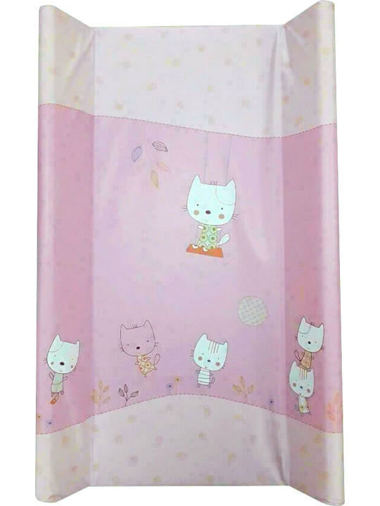 Lorelli Σκληρή Αλλαξιέρα Cats από Ύφασμα Pink 50x80cm