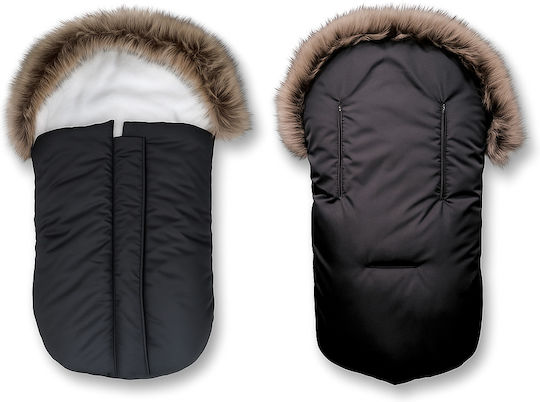Kinderwagen-Fußsack Schwarz