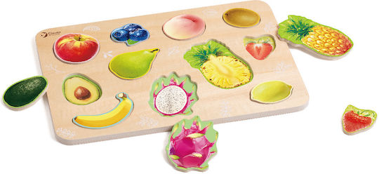 Ξύλινο Παιδικό Puzzle Fruit 11pcs Classic World