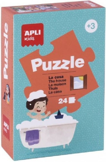 Παιδικό Puzzle The House για 3+ Ετών 24pcs Apli Kids