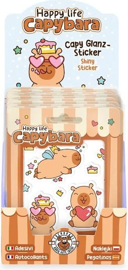 Αυτοκόλλητα Trend Happy Life Capybara 966926 26pcs