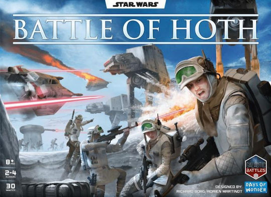 Επιτραπέζιο Παιχνίδι Star Wars: Battle Of Hoth για 2-4 Παίκτες 8+ Ετών (EN) Days of Wonder