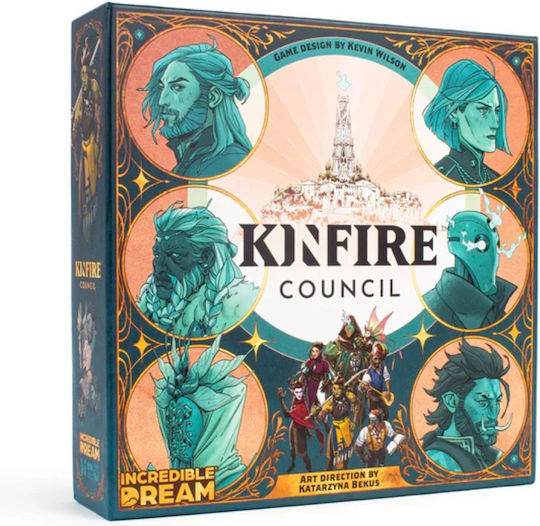 Επιτραπέζιο Παιχνίδι Kinfire Council 14+ Ετών (EN) Incredible Dream Studios