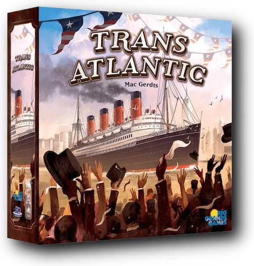 Joc de Societate TransAtlantic pentru 4 Jucători 14+ Ani (EN) Rio Grande Games