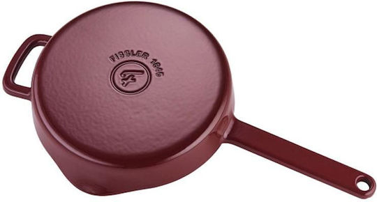 Fissler Moments Collection Τηγάνι από Μαντέμι με Εμαγιέ Επίστρωση 24cm