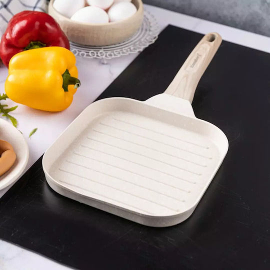 Klausberg Grill aus Druckguss-Aluminium mit Steinbeschichtung 36cm