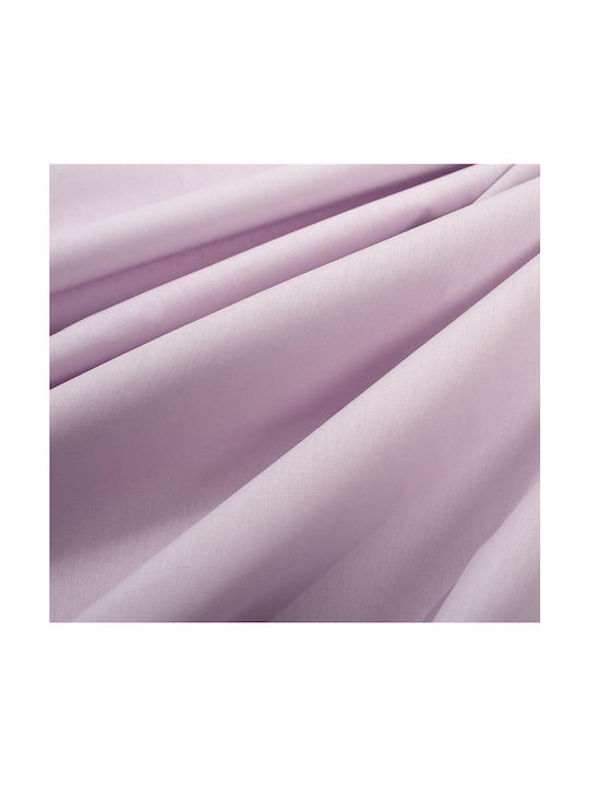 Dimcol Bebe Solid Бебешки Чаршаф За Количка Памук с Ластик Лилав 70x140бр