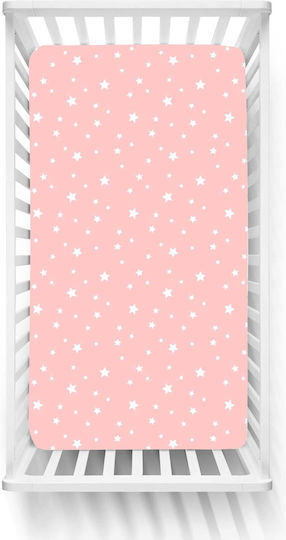 Astron Italy Fitted Paradise Pink Baby Sheets 170x130cm Astron Italy Fitted Paradise Pink Baby Sheets 170x130cm
