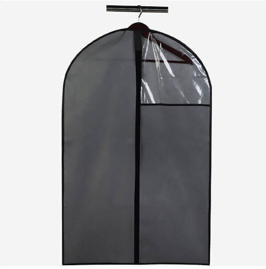 Sidirela Fabric Hanging Storage Case For Suits in Beige Color 60x90x90cm 1pcs