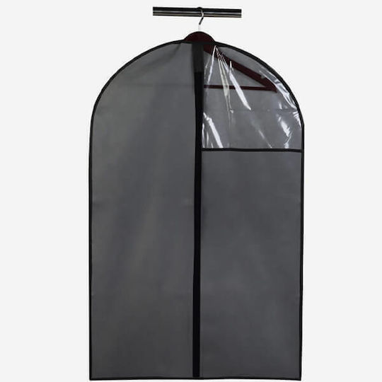 Sidirela Fabric Hanging Storage Case For Suits in Beige Color 60x90x90cm 1pcs