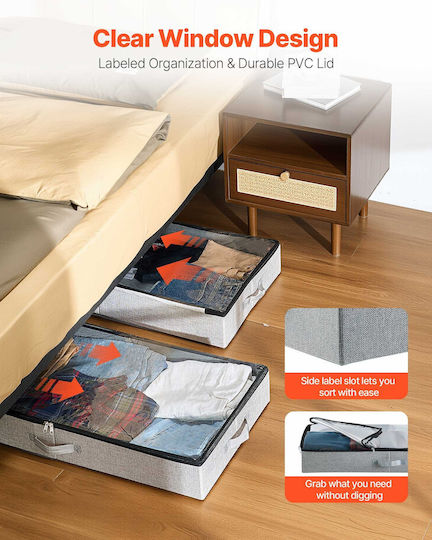 Vevor Storage Box for Blanket/Duvet 85x12cm 2pcs