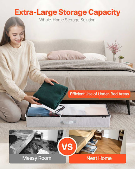 Vevor Storage Box for Blanket/Duvet 85x12cm 2pcs