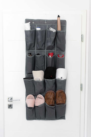 InnovaGoods Fabric Hanging Storage Case for Underwear in Gray Color 45x45x110cm 1pcs