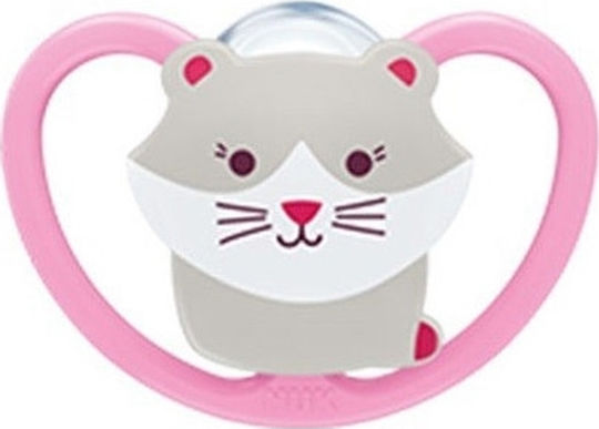 Nuk Space Pacifier Silicone with Case for 6-18 months