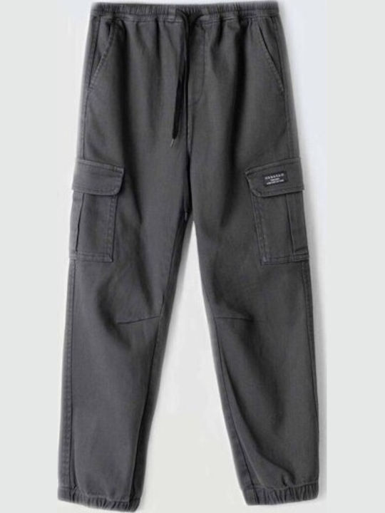 Pantaloni Cargo pentru Copii Cărbune de lemn