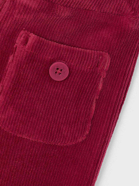 Kids' Corduroy Pants Cherry