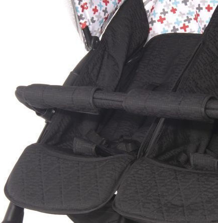Lorelli Twin Reglabil Cărucior dublu Potrivit pentru Nou-născut Verde 14.70kg