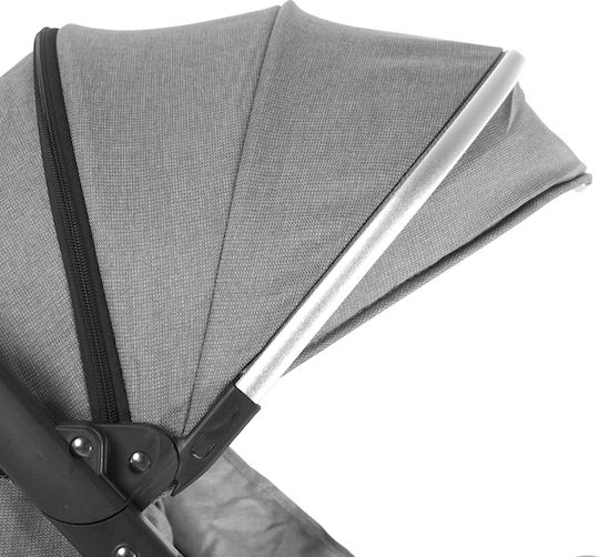 Lorelli Myla Baby Stroller Suitable for Newborn Grey 6.6kg