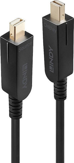 Lindy Cable DisplayPort male - DisplayPort male 70m Μαύρο (38485)