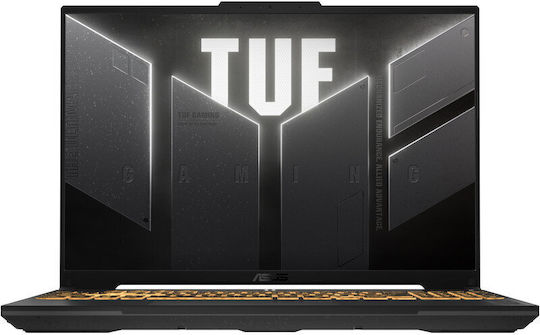 Asus TUF Gaming F16 FX607VJ-RL080 16" FHD+ 144Hz (Nucleu 5-210H/16GB/512GB SSD/GeForce RTX 3050/No OS) Mecha Gray (Tastatură US)