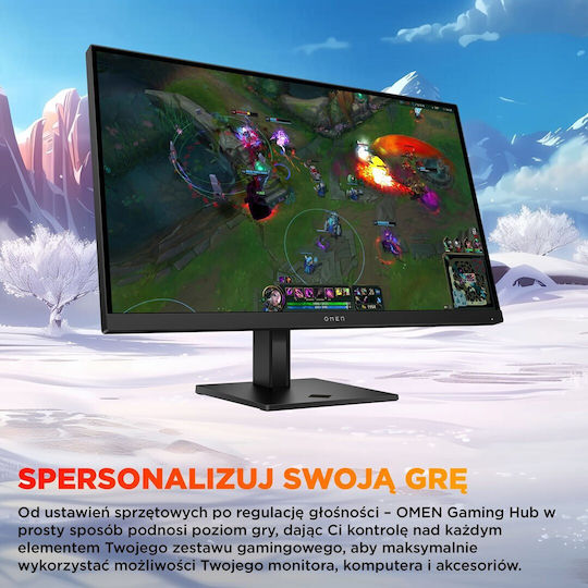 HP OMEN 27q G2 IPS HDR Gaming Monitor 27" QHD 2560x1440 180Hz with Response Time 1ms GTG