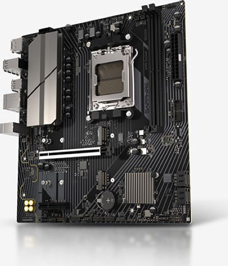 Sapphire B650M-E Motherboard Micro ATX με AMD AM5 Socket 52112-04-40G