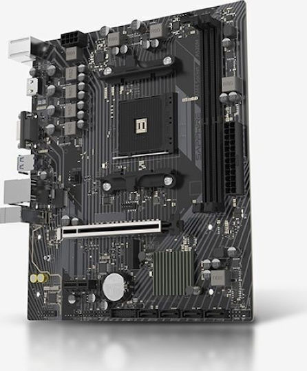 Sapphire A520M-E Placă de bază Micro ATX cu AMD AM4 Socket