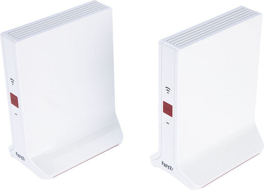 AVM 20003108 WiFi-Mesh-Netzwerk Zugangspunkt Wi-Fi 6 Dualband (2,4 & 5 GHz) in Doppelpack