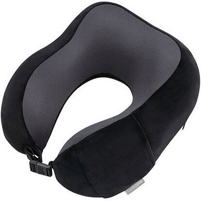 Samsonite TA Revolution Memory Foam Travel Pillow Travel Set Pillow Black