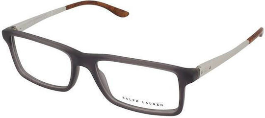 Ralph Lauren RL6128 5510 Metal Eyeglass Frame Gray PH6128 5510