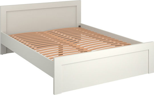 Karin Κρεβάτι Υπέρδιπλο για Στρώμα 160x200cm Λευκό Karin Κρεβάτι Υπέρδιπλο για Στρώμα 160x200cm Λευκό