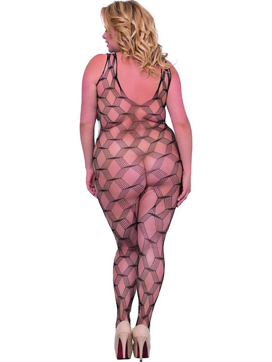 Softline Ganzkörpernetz She Cat Sexy Bodystocking Schwarz