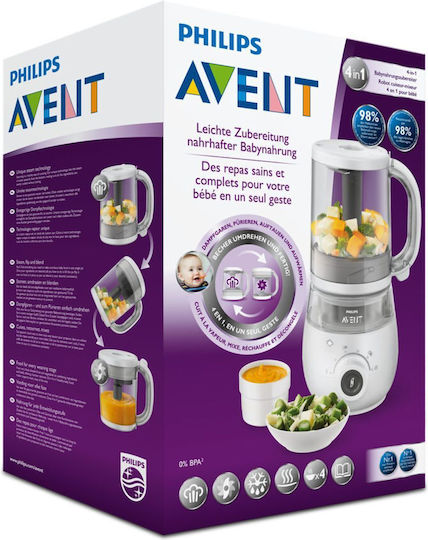 Philips Baby Food Steamer with Blender 1lt