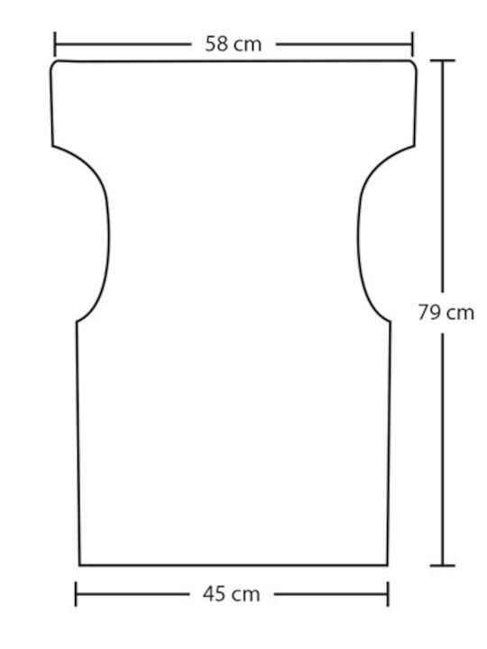 Scaun de regizor Lemn Torino Nuc / Gri 59x51x85cm