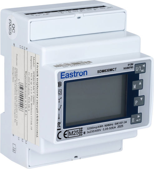 Eastron Smart Meter Three-Phase Energy SDM630 MCT Modbus