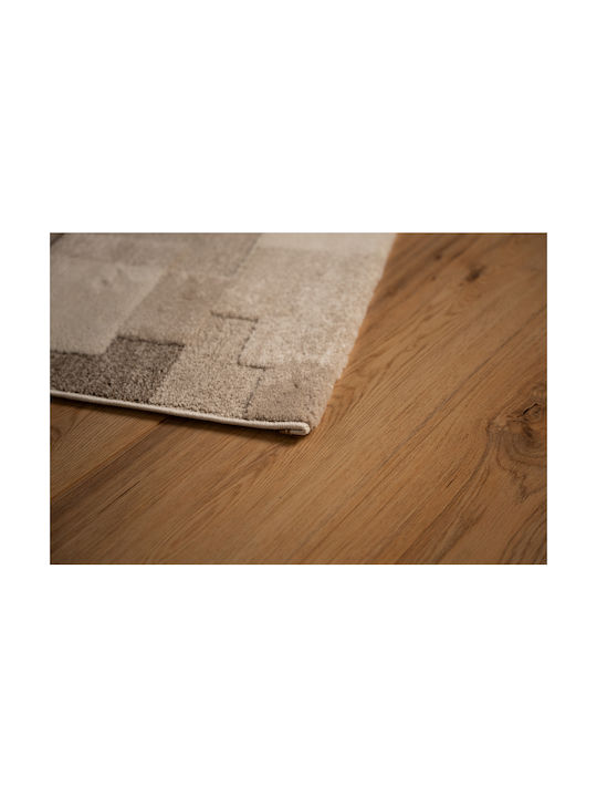 Tzikas Carpets Elio 73640-061 Σετ Μοντέρνα Χαλιά Κρεβατοκάμαρας Μπεζ 354-0-355-73640-061 3τμχ