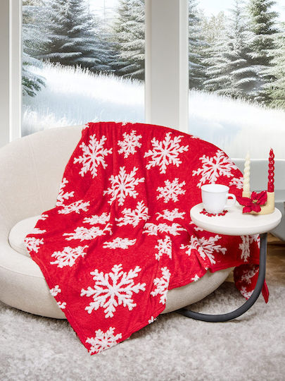 Nima Snowtime Blanket Fleece Sofa 130x170cm Snowtime