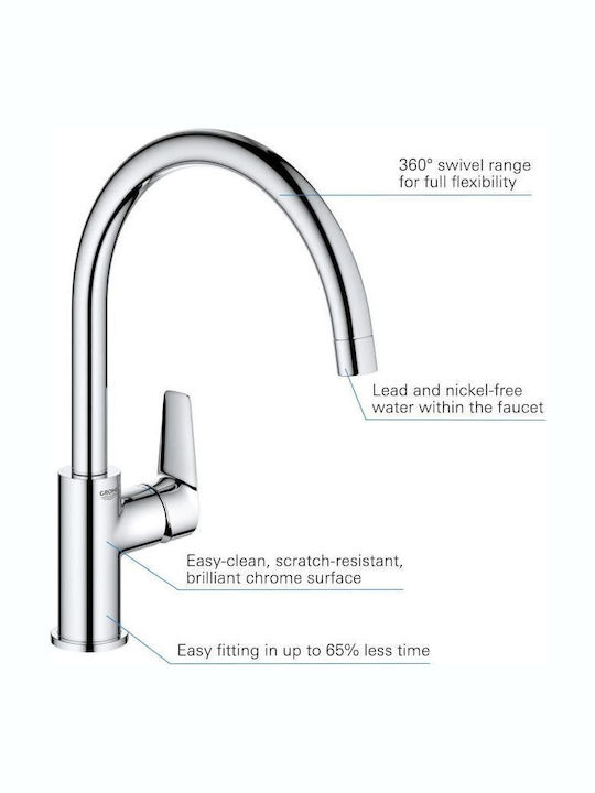 Grohe Hansgrohe Küchenarmatur Zähler Silber