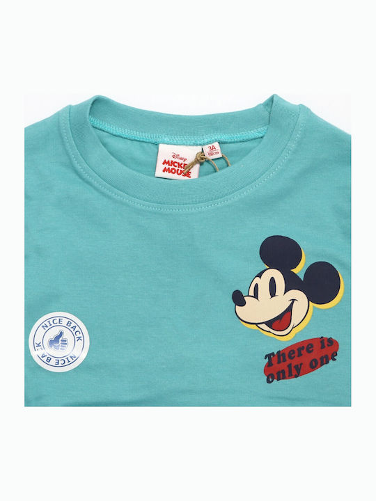 Kinderhemd Langarm Pink Mickey