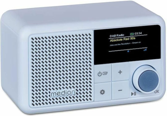 Medion MD 44822 DAB+ Light Blue