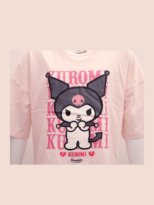 Kinderhemd Kurzarm Rosa