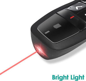 Kkmol Wireless Usb 2.4ghz Laser Prezentator Telecomandă Wireless Pentru Prezentări Cu Laser Ppt Windows Xp 7 8 10 Mac Os Linux
