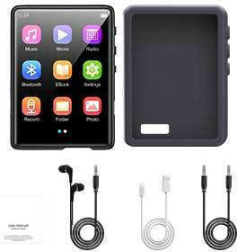Joliker MP3 Player (64GB) with IPS Touch Screen 2.4" Multicolour